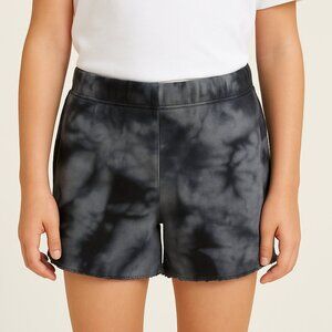 Art Class Tie-Dye Shorts – Unisex – Size L (10/12) – Black & Gray – NWT